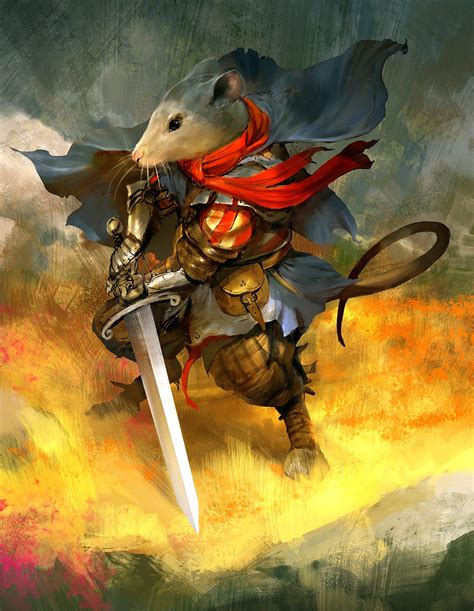 Kekai Kotaki Martin The Warrior From The Redwall Series Of Books