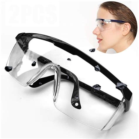 3PCS Anti-Splash Protect Goggles Eye Protection Protective Glasses Work ...