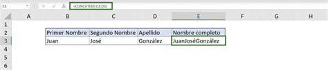 Concatenar Celdas En Excel Une Varias Celdas En S Lo Una