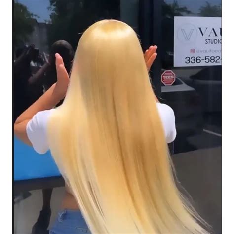 613 Blonde Human Hair Bundles Brazilian Honey Blonde Straight Extensions Human Hair Bundles