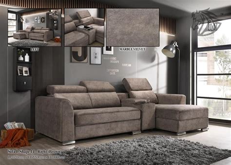 **Latest design** modern 2 Seater L shape sofa set, Furniture & Home ...