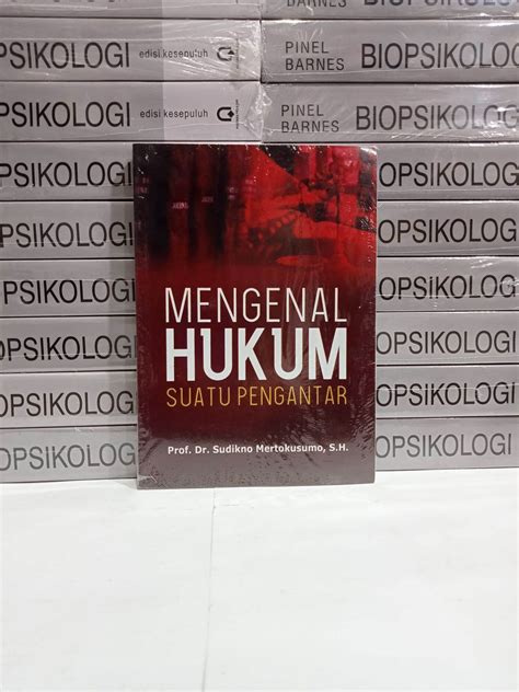 Buku Mengenal Hukum Suatu Pengantar Sudikno Mertokusumo Lazada