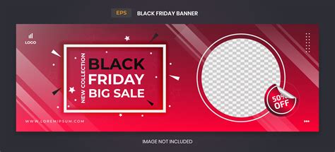 Black Friday sale banner template 10791765 Vector Art at Vecteezy