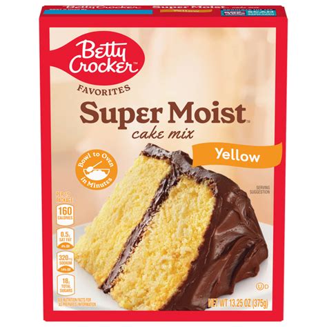 Save On Betty Crocker Super Moist Cake Mix Yellow Order Online Delivery Food Lion