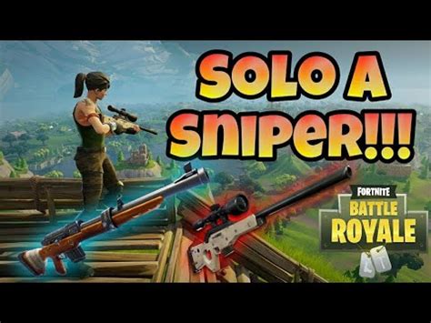 Solo Sniper Gano En La Ultima Tormenta Nuevo Modo Fortnite