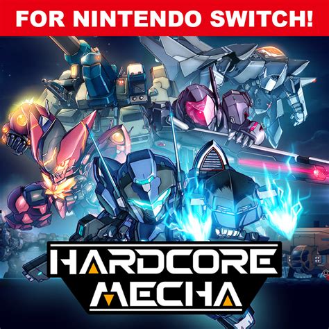 Award Winning Title Hardcore Mecha Coming Soon On Nintendo Switch