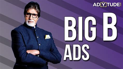 The Best Amitabh Bachchan Ads No Is Amazing Youtube