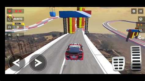 Mega Rampe Car Stunt Android Gameplay Youtube