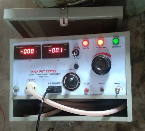 Mild Steel 30kV DC Hipot Tester For Cable Testing At 35000 In Ghaziabad