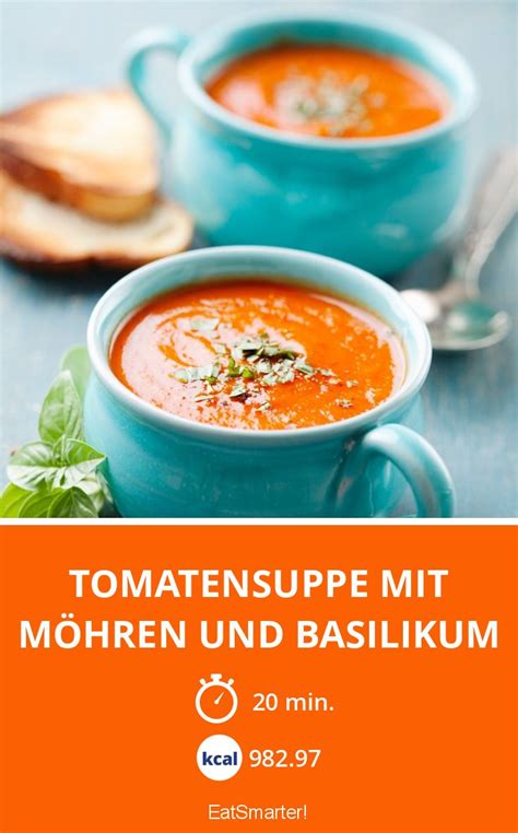 Tomatensuppe Mit M Hren Und Basilikum Rezept Eat Smarter