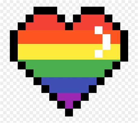 Undertale Heart Pixel Art