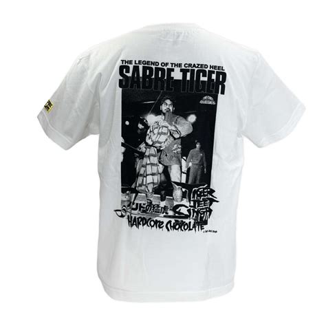 タイガージェットシン 襲撃 狂乱バニラホワイト Tシャツ Hardcore Chocolate ハードコアチョコレート 新日本プロレス NJPW メール便対応 プロレス専門店