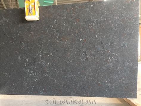 Pietra Grey Quartz Slabs from India - StoneContact.com