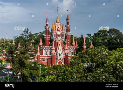 A Fairytale Castle And Children Amusement Park In Taman Mini Indonesia