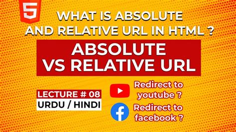 Understanding Hyperlinks Absolute VS Relative Links In HTML