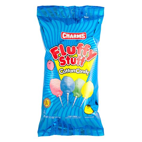 Fluffy Stuff Cotton Candy 3.5 oz Bag | Nassau Candy