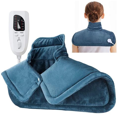 Heating Pad for Neck and Shoulders | Heat Pad with 4 Auto Shut Off 6 ...