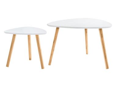 Tables d appoint 2 pièces LIVARNO home Lidl be