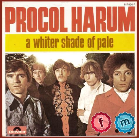 Procol Harum A Whiter Shade Of Pale Procol Harum Shades Pale