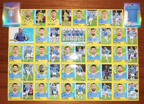 COMPLETE TEAM LAZIO 26 Figures Footballers Panini 2021 2022 22 17 88