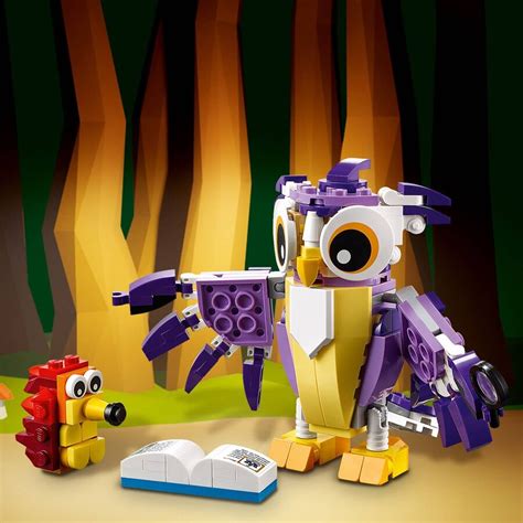 LEGO 31125 LEGO Creator Fantastik Orman Yaratıkları Creator 3-in-1 ...