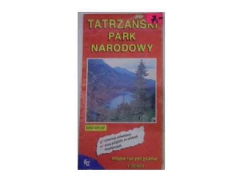 Tatrza Ski Park Narodowy Mapa Turystyczna Zakopan Z Allegro