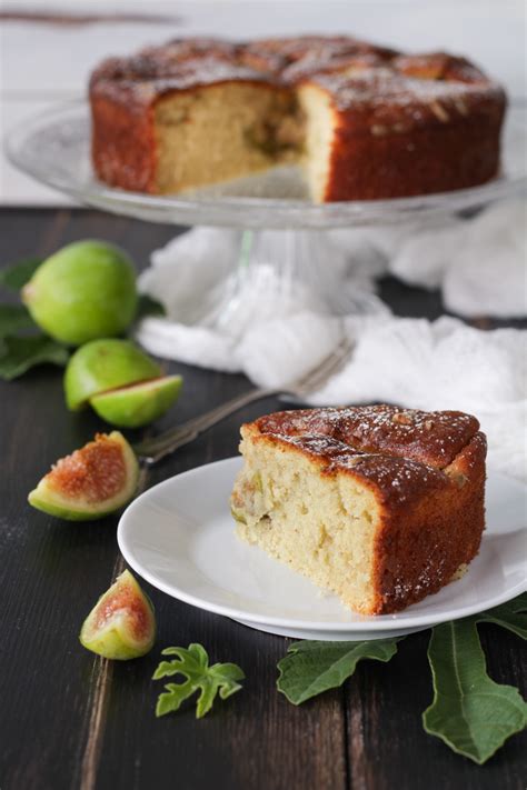 Torta Di Fichi Freschi E Frullati Senza Burro Papilla Monella