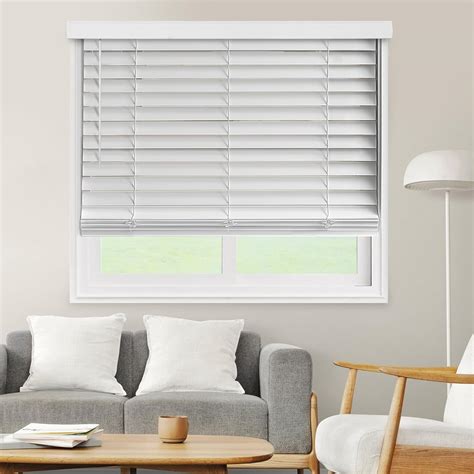 Amazon.com: CHICOLOGY Faux Wood Blinds, Window Blinds, Wood Blinds