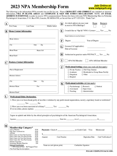 Fillable Online About NPA Privacy Statement Fax Email Print PdfFiller