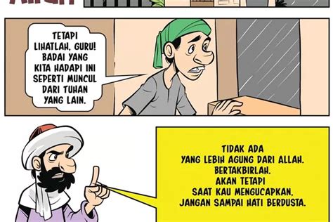 Komik Bijak Al Ghazali Lebih Agung Dari Allah Suara Merdeka