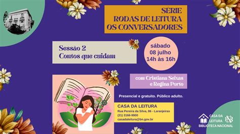 Casa da Leitura Convida Roda de Leitura Os conversadores Sessão 2