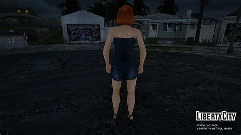 Download Girl In Evening Dress For Gta San Andreas