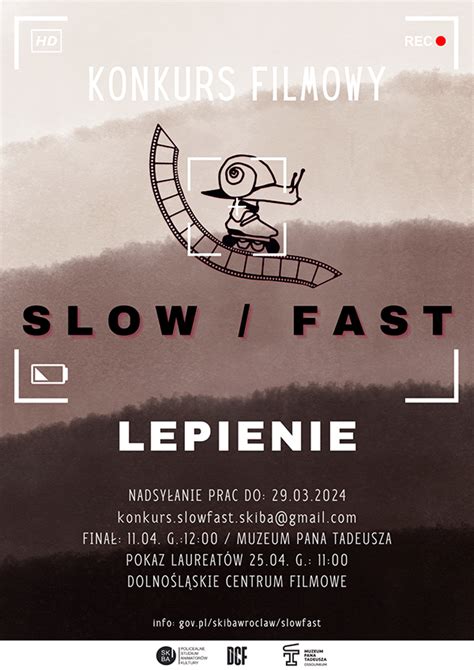 Og Lnopolski Konkurs Filmowy Slow Fast Konkursy Dla Dzieci I