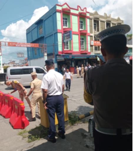 Dishub Aceh Tengah Tutup Ruas Jalan Simpang Blang Mersah Menuju Jalan