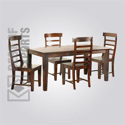 Solid Wood Dining Table - Best of Exports