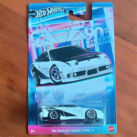 Jual Hot Wheels 90 S Street Scene 96 Nissan 180SX Type X Shopee Indonesia