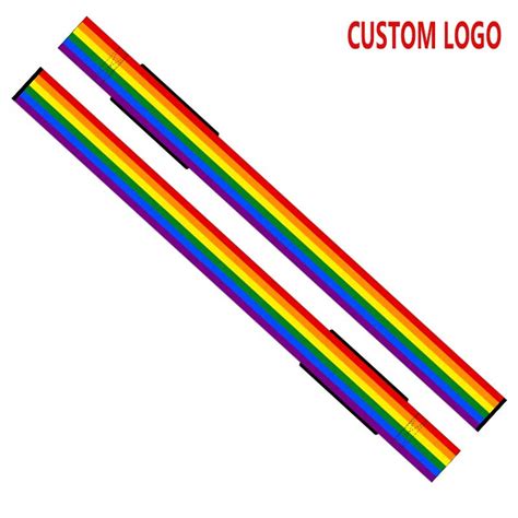 Gay Pride Rainbow Lifting Straps Private Label Lgbtq Straps