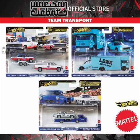 Hot Wheels Premium Team Transport Dash C Shopee Malaysia