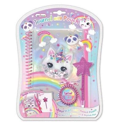 Hot Focus Caticorn Journal With Pouch Set NEW IN STOCK EBay