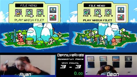 Yoshi's Island Speedrun Race - YouTube