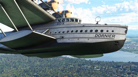 Microsoft Flight Simulator Releases Local Legend 12: The Dornier Do X Flying Boat ...