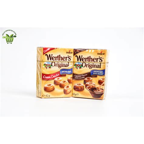 Werther S Original Chocolate Flavour Sugar Free Chocolate Flavour Sugar