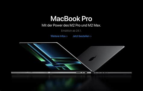 Macbook Pro 14 Und 16 Modelle Mit M2 Pro Und M2 Max Chips