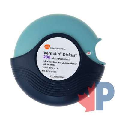 Ventolin Diskus (Salbutamol Sulfate) | Asthma Medication