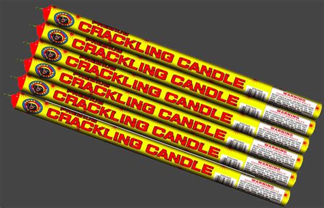 Crackling Candle 6-pack – Crossroads Fireworks Waterloo Superstore