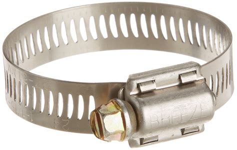 Breeze H Power Seal Stainless Steel Hose Clamp Worm Drive Sae