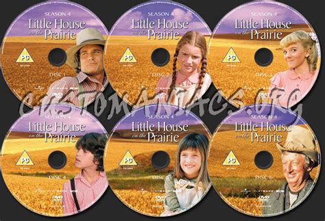 Little House on the Prairie Season 4 dvd label - DVD Covers & Labels by ...