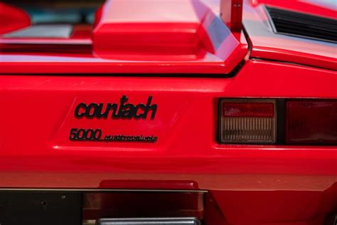 1985 Lamborghini Countach 5000 Quattrovalvole USA Version 737176