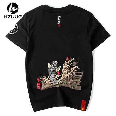 ¡novedad Camiseta Para Hombre De Verano De Manga Corta Con Estampado De Pez Carpa De Alta