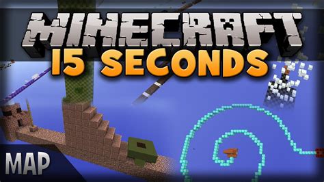 Minecraft Insane Speed Parkour 15 Seconds By Sethbling Youtube